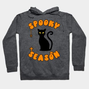 Spooky Season Black Cat Hoodie